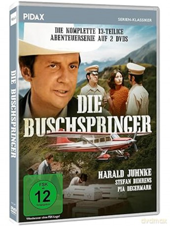 Die Buschspringer - Die komplette 13-teilige Abenteuerserie mit Top-Besetzung Harald Juhnke [DVD]