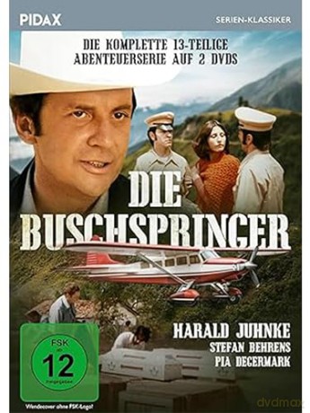 Die Buschspringer - Die komplette 13-teilige Abenteuerserie mit Top-Besetzung Harald Juhnke [DVD]