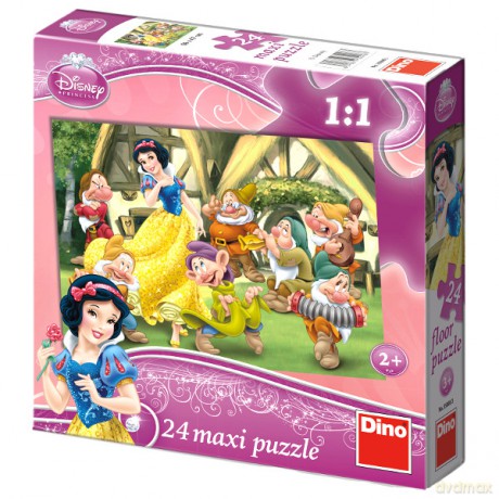 DINO 24 EL. Maxi Królewna Śnieżka [PUZZLE]