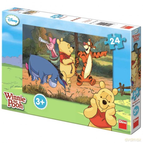 DINO 24 EL. Kubuś Puchatek na wyprawie [PUZZLE]