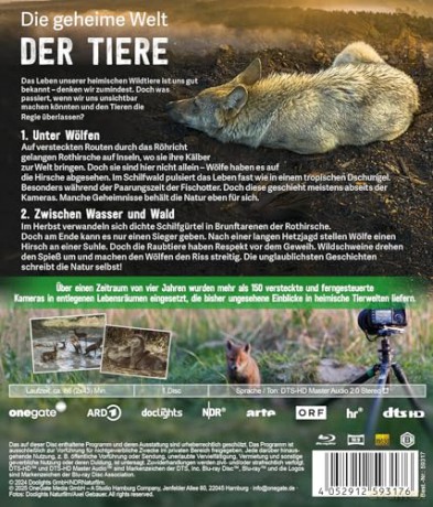 Die geheime Welt der Tiere [Blu-Ray]