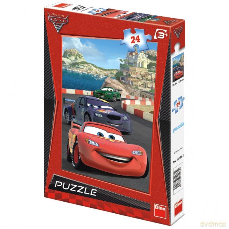 DINO 24 EL. Cars 2 na Rivierze [PUZZLE]