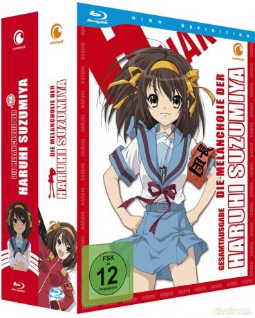 Die Melancholie der Haruhi Suzumiya - Gesamtausgabe - Staffel 1&2 - [Blu-Ray]