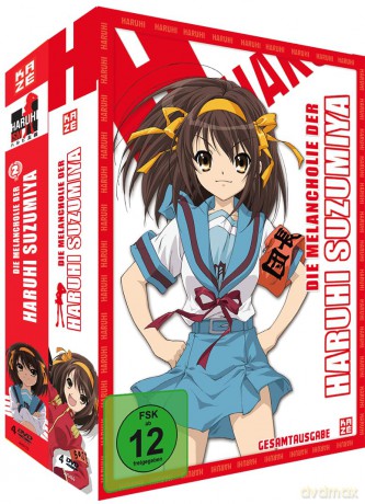 Die Melancholie der Haruhi Suzumiya - Gesamtausgabe - Staffel 1&2 - [DVD]