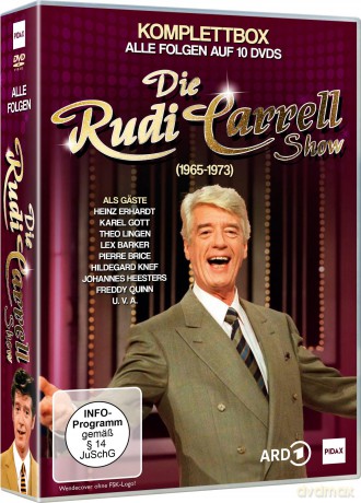 Die Rudi Carrell Show - Komplettbox - Alle 27 Folgen der Kult TV-Serie auf 10 DVDs in Sammler-Box [DVD]