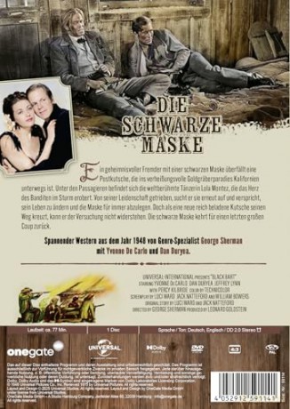 Die schwarze Maske [DVD]
