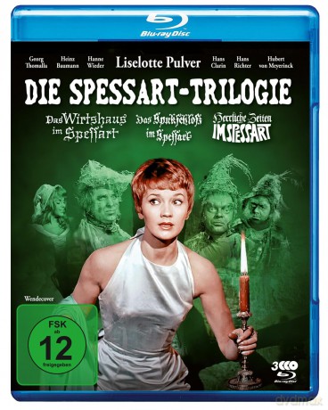 Die Spessart-Trilogie: Alle 3 Spessart-Komödien mit Lilo Pulver [Blu-Ray]