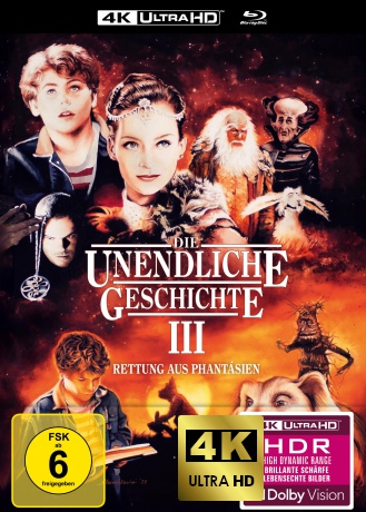 Die unendliche Geschichte III - Rettung aus Phantásien - 2-Disc Limited Collector's Edition Mediabook [Blu-Ray 4K]