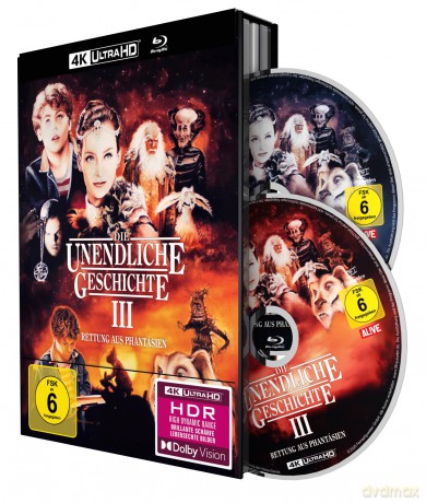 Die unendliche Geschichte III - Rettung aus Phantásien - 2-Disc Limited Collector's Edition Mediabook [Blu-Ray 4K]