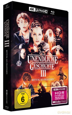 Die unendliche Geschichte III - Rettung aus Phantásien - 2-Disc Limited Collector's Edition Mediabook [Blu-Ray 4K]