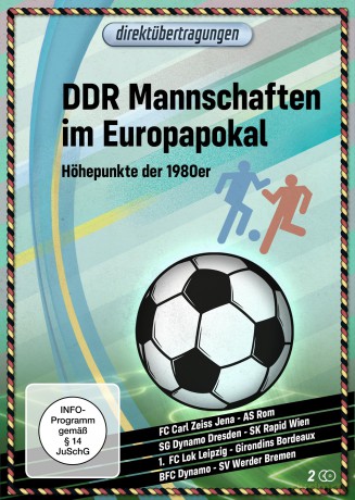 Direktübertragungen - DDR Mannschaften im Europapokal: Höhepunkte der 1980er Jahre [DVD]