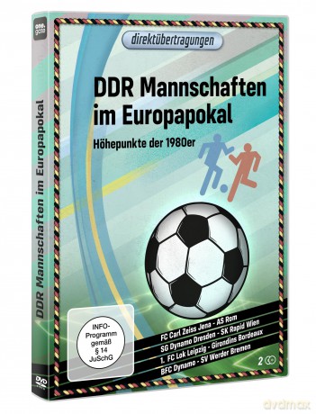Direktübertragungen - DDR Mannschaften im Europapokal: Höhepunkte der 1980er Jahre [DVD]