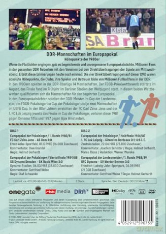 Direktübertragungen - DDR Mannschaften im Europapokal: Höhepunkte der 1980er Jahre [DVD]