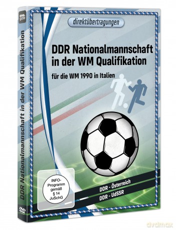 Direktübertragungen - DDR Nationalmannschaft in der WM-Qualifikation für die WM 1990 in Italien [DVD]