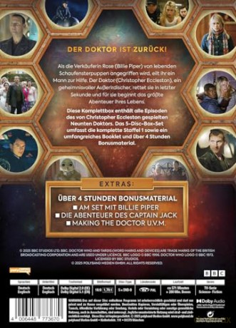 Doctor Who - Christopher Eccleston: Der komplette 9.Doktor [DVD]