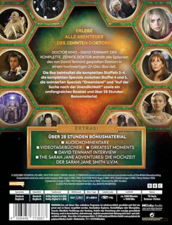 Doctor Who - David Tennant: Der komplette 10.Doktor [DVD]