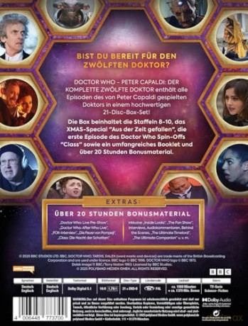 Doctor Who - Peter Capaldi: Der komplette 12.Doktor [DVD]