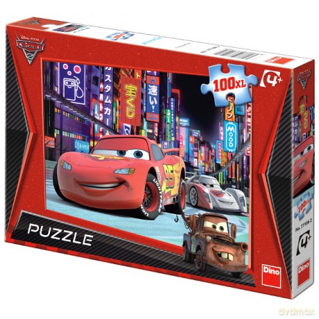 DINO 100 EL.XXL Cars2 McQueen w Tokio [PUZZLE]