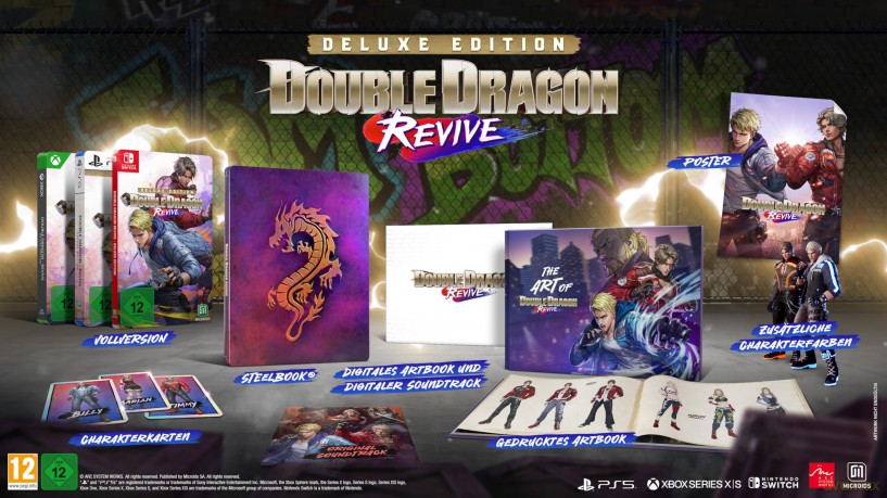 Double Dragon Revive - Deluxe Edition [Blu-Ray]
