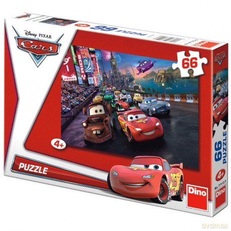DINO 66 EL. Cars, Niesamowity wyścig [PUZZLE]