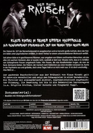 Edgar Wallace: Der rote Rausch - Das Geheimnis des roten Baumstammes [DVD]