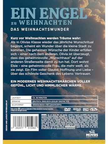 Ein Engel zu Weihnachten - Christmas Angel - Das Weihnachtswunder - Ein herzerwärmende Familienfilm für die ganze Familie auf Deutsch [DVD]