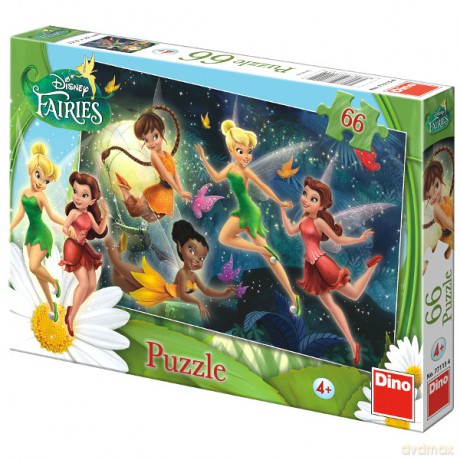 DINO 66 EL. Wróżki, Taniec z motylami [PUZZLE]
