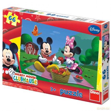 DINO 66 EL. Myszka Miki na pikniku [PUZZLE]