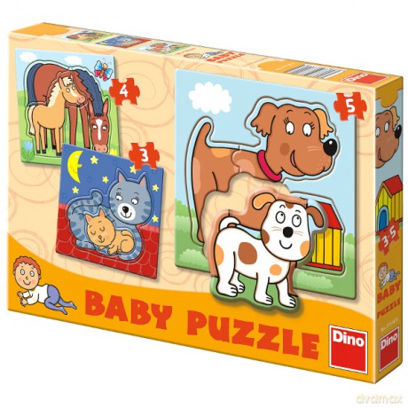 DINO 35 EL. Zwierzęta [PUZZLE]