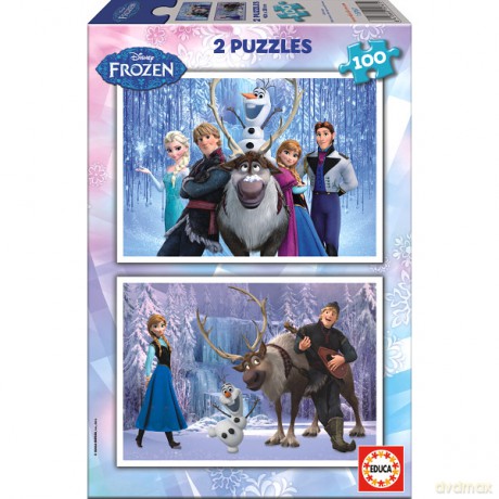 EDUCA 2x100EL, Frozen [PUZZLE]