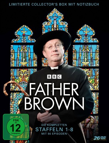 Father Brown - Die kompletten Staffeln 1-8. LTD. - Limitierte Collector's Edition mit Notizbuch [DVD]