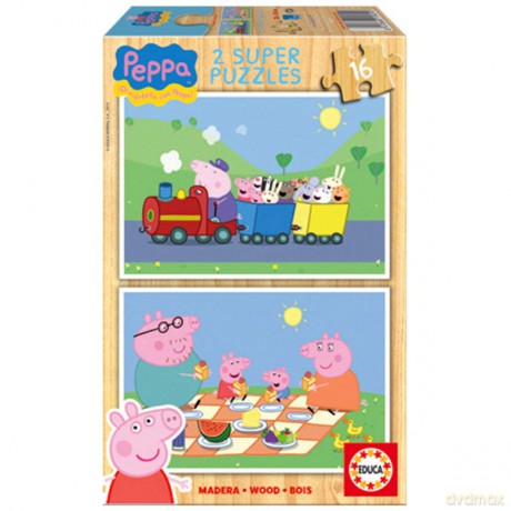 EDUCA 2x16 EL. Peppa Pig [PUZZLE]