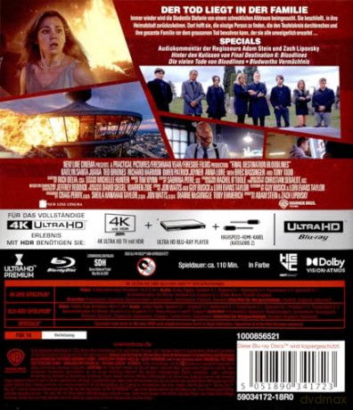 Final Destination: Bloodlines (Oszukać przeznaczenie: Więzy krwi) [Blu-Ray 4K]+[Blu-Ray]