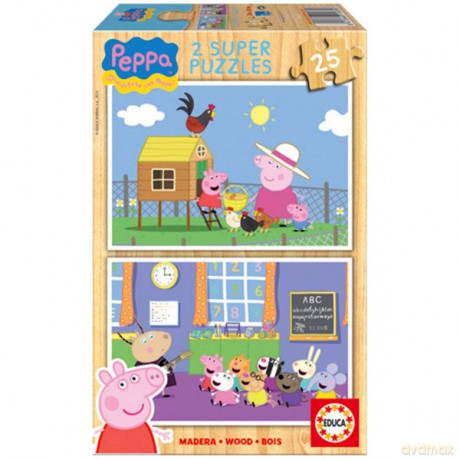 EDUCA 2x25 EL. Peppa Pig [PUZZLE]
