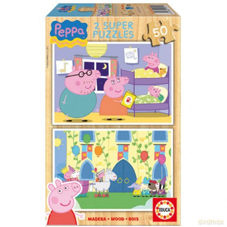 EDUCA 2x50 EL. Peppa Pig [PUZZLE]