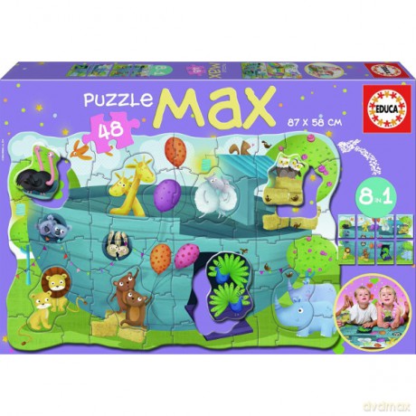 EDUCA 48EL.,Podłogowe Arka Noego [PUZZLE]