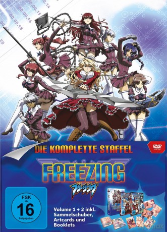 Freezing - Die komplette Staffel LTD. - Vol. 1 + 2 inkl. Sammelschuber, Artcards und Booklet [DVD]