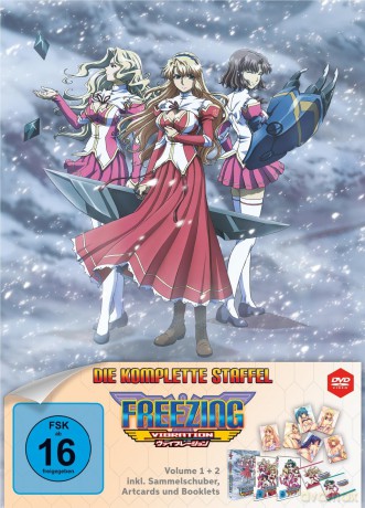 Freezing Vibration - Die komplette Staffel LTD. - Vol. 1 + 2 inkl. Sammelschuber, Artcards und Booklets [DVD]