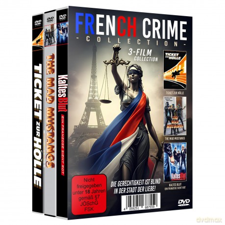 French Crime Collection - 3 Filme Bundle Pack [DVD]