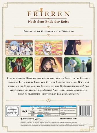 Frieren: Beyond Journey's End - Nach dem Ende der Reise - Vol.1 - Blu-ray mit Sammelschuber [Blu-Ray]