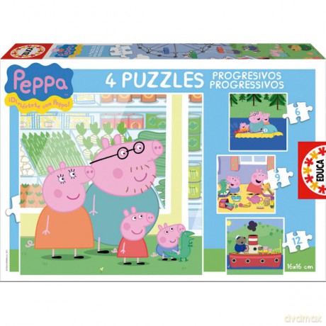 EDUCA 691216 EL Peppa Pig [PUZZLE]