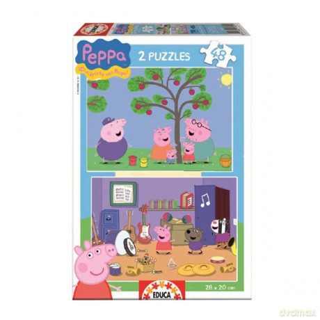 EDUCA 2x48 EL Peppa Pig [PUZZLE]