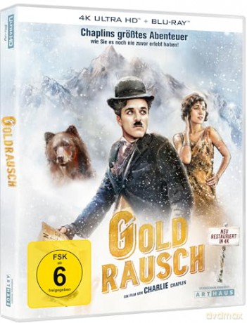 The Gold Rush (Gorączka złota) [Blu-Ray 4K]+[Blu-Ray]