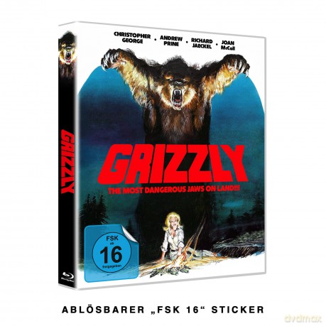 GRIZZLY - Eine Bestie läuft Amok - Cover A - Scanavo Edition [Blu-Ray]
