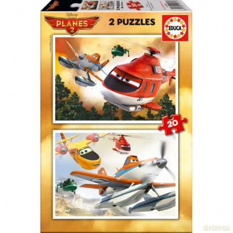 EDUCA 2x20EL., Samoloty 2 [PUZZLE]