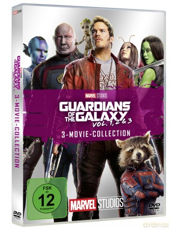 Guardians of the Galaxy 3-Movie-Collection [DVD]