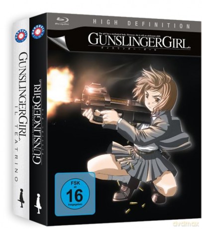 Gunslinger Girl - Gesamtausgabe - Bundle - Staffel 1&2 - [Blu-Ray]