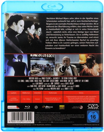 Halloween 4 - The Return of Michael Myers (Halloween IV: Powrót Michaela Myersa) [Blu-Ray]