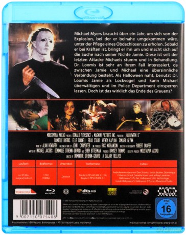 Halloween 5: The Revenge of Michael Myers (Halloween V: Zemsta Michaela Myersa) [Blu-Ray]