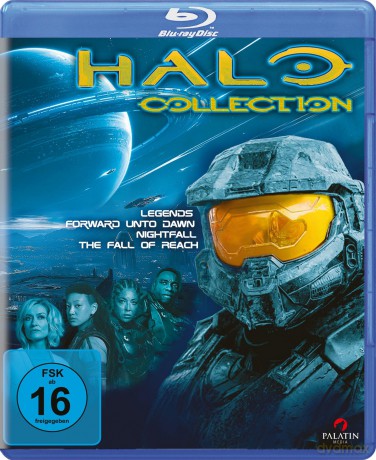 HALO - The Ultimate Movie Collection 1-4 [Blu-Ray]